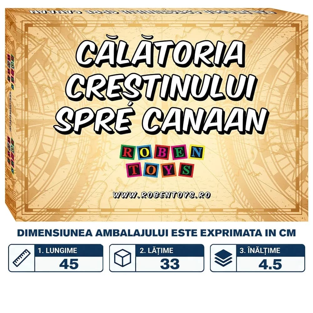Joc Calatoria Crestinului spre Canaan - ROBENTOYS — miniatură