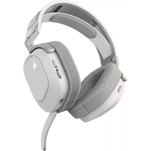 Casti Gaming Head-band Corsair HS80 MAX WIRELESS, Wireless, noise-canceling, Alb — miniatură