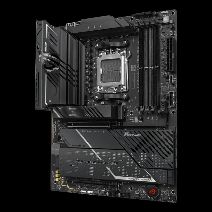 Placa de baza Asus ROG STRIX X870E-H GAMING WIFI7, AM5, DDR5, ATX, Negru "ROG STRIX X870E-H GAMING WIFI7" — miniatură