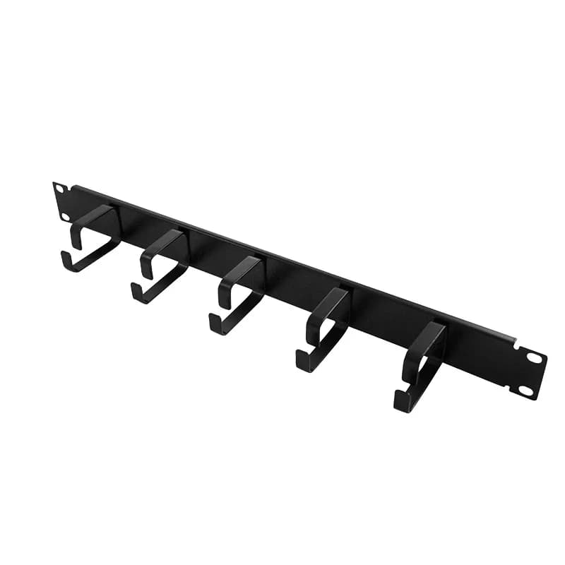 PANOU gestionare cabluri LOGILINK, tip masca orizontala, 19 inch, 1U, negru, "OR101B"