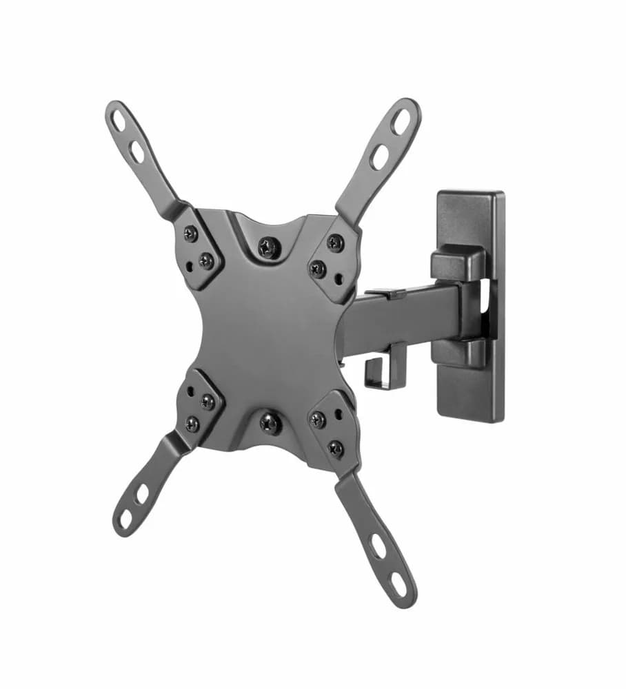 Suport de perete Akai cu inclinatie +5/-12°, diagonala display 13"-42", VESA min. 75x75, VESA max. 200x200, suporta pana la 20kg, distanta fata de perete max 190mm, negru — miniatură