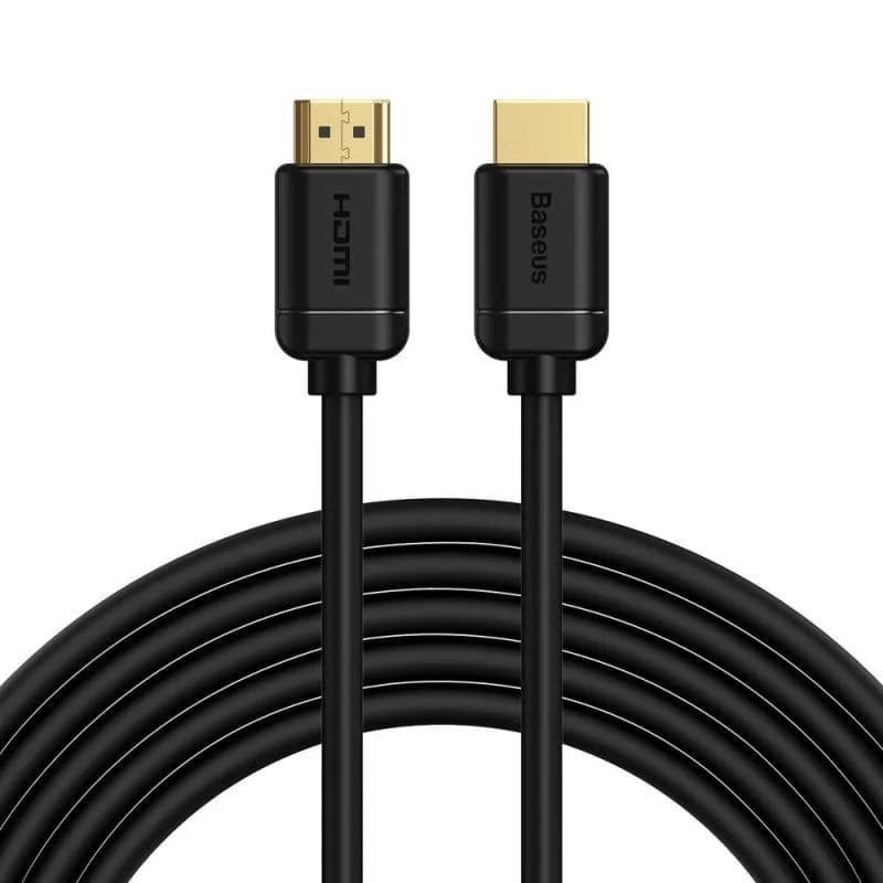 Cablu Baseus HD Series, HDMI-HDMI, rezolutie 4K UHD (3840 x 2160) la 60 Hz, lungime 2m, negru