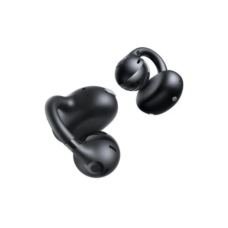 CASTI Baseus Bass BC1 Open-Ear True Wireless, on ear, pt smartphone, microfon pe casca, conectare prin Bluetooth 6.0, negru "A0102400" - 6932172694432 — miniatură