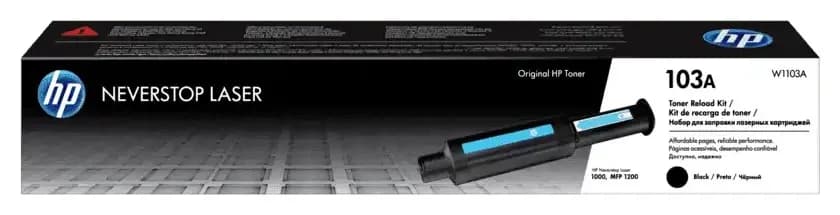 Toner Original HP Black, nr.103A, pentru NeverStop LaserJet 1000|1200, 2.5K, "W1103A"