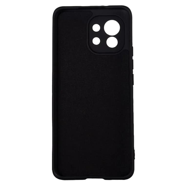 Husa Xiaomi Mi 11 5G Spacer, negru, grosime 2mm, material flexibil silicon + interior cu microfibra "SPPC-XI-MI-115G-SLK" — miniatură