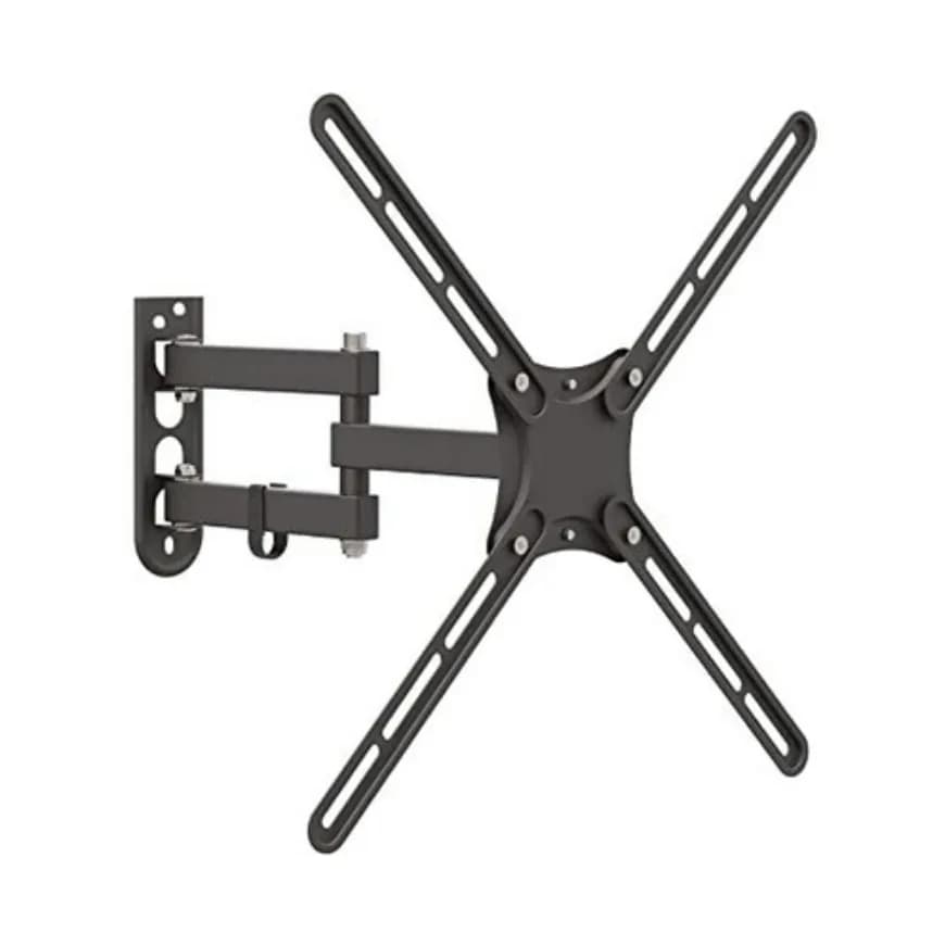 Suport perete LCD/Plasma plat/curbat Barkan, 13-65",3 miscari: Extension, Swivel,Tilt, VESA max. 400x400mm, max. 36Kg, negru