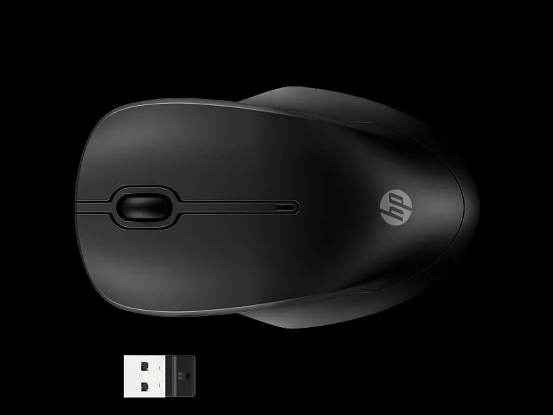 Mouse Wireless HP 255 Dual Wireless Mouse, 1600 dpi, Negru