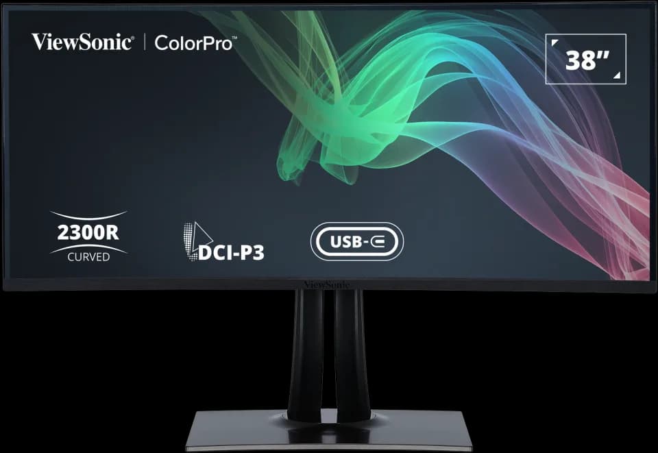 Monitor Consumer ViewSonic VP3881A, 38", 3840 x 1600 pixeli, Black — miniatură