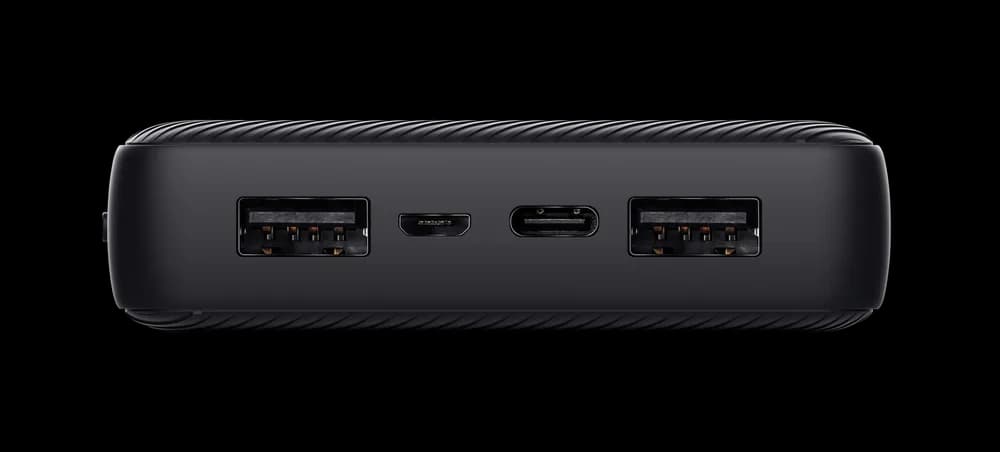 Baterie externa Trust Primo 20.000mAh, 3 porturi: 2 x USB-A (12W) si 1 x USB-C (15W), negru — miniatură
