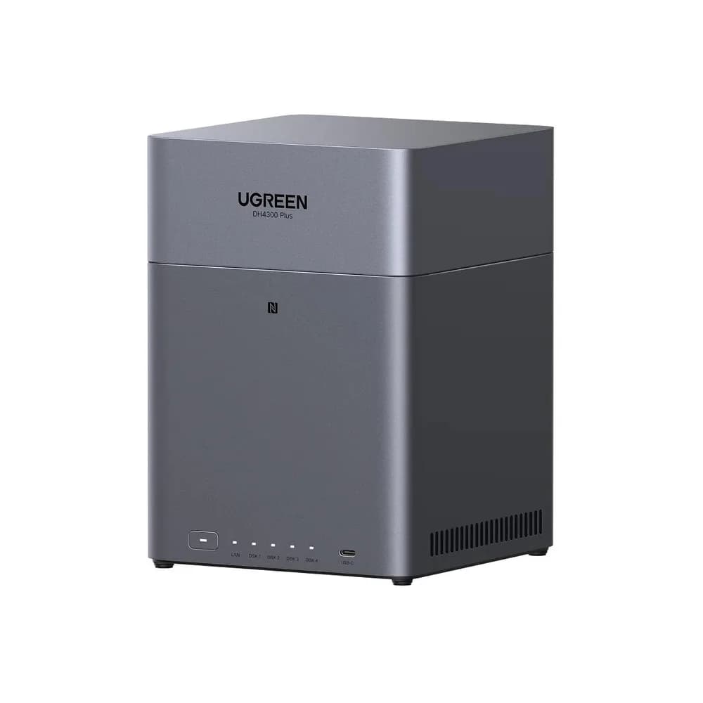 NAS Ugreen "DH2300 Bundle", CPU RK3588C 2.0GHz ARM, RAM DDR4 8Gb, SATA 30Tx4, LAN 2.5Gbx1, 1xUSB 3, 1xTypeC, HDMI 2.0 4K, "85660" - 6941876286607