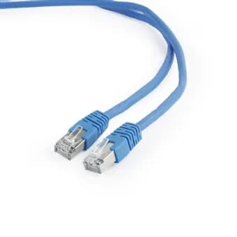 PATCH CORD FTP GEMBIRD Cat6, cupru-aluminiu, 2 m, albastru, AWG26, ecranat "PP6-2M/B"