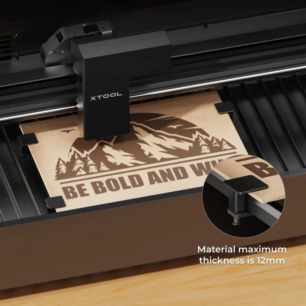 Accesoriu gravator laser xTool P2 Material Pins — miniatură