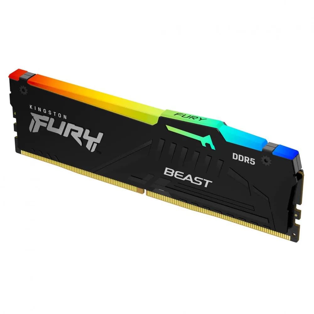 Memorie RAM Kingston FURY Beast, 16GB DDR5, 5600MHz, CL36 — miniatură