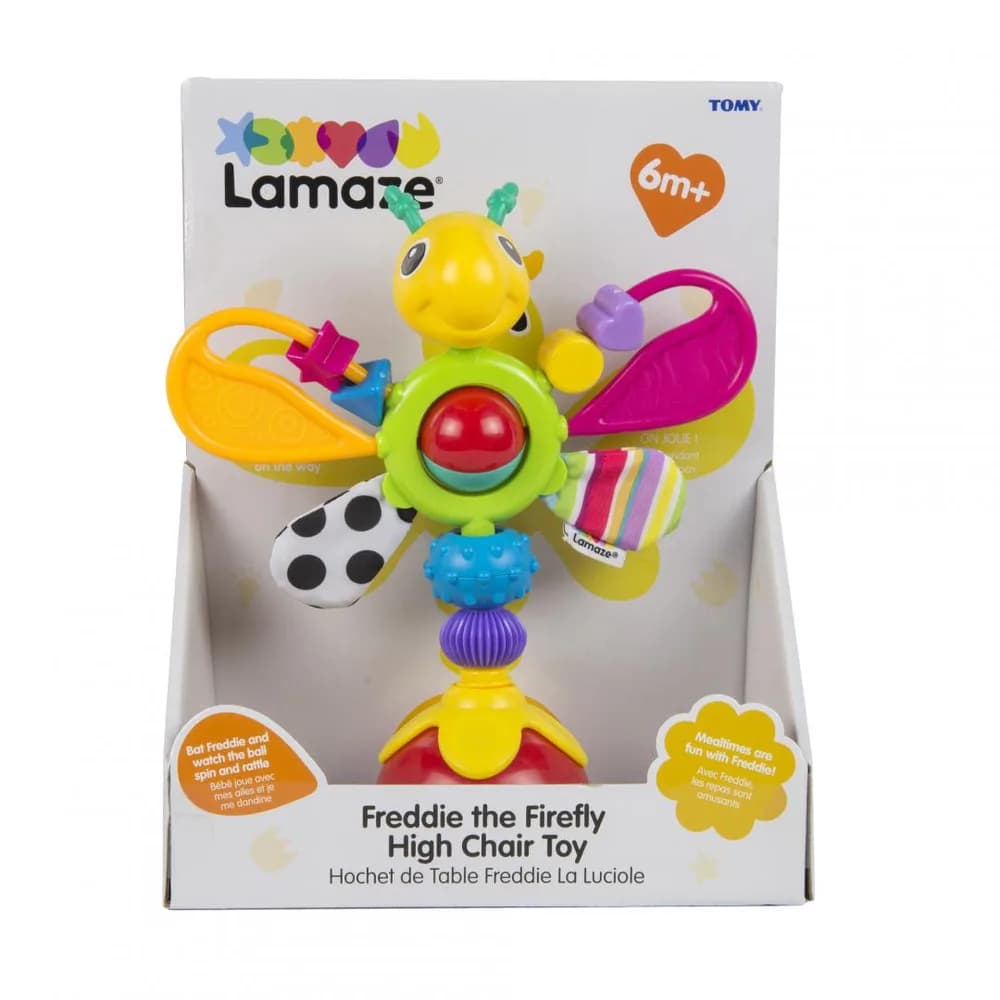 JUCARIE PENTRU BEBELUSI, LICURICIUL FREDDIE CU VENTUZA, LAMAZE — miniatură