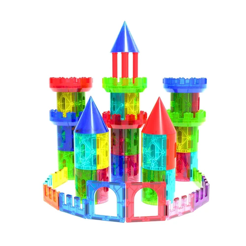 Set accesorii castel magnetic Imags, 70 de piese