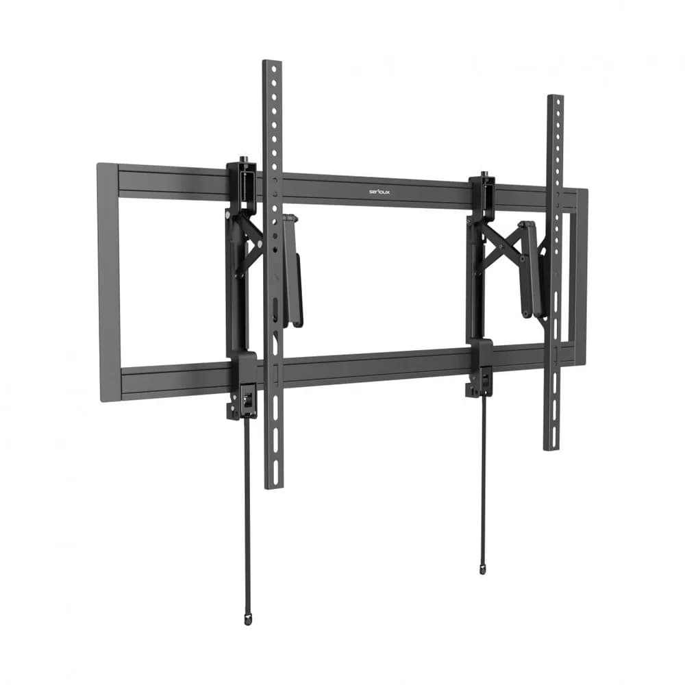 Suport TV Serioux Reglabil 55-105" 80kg Dimensiune ecran compatibilă 55"-105" Compatibil VESA 200x200, 300x200, 400x200, 300x300, 400x300, 400x400, 600x400, 800x400, 600x600, 800x600, 900x600, 1000x600 Greautate suportata 80 kg Profil 53~172 mm Interval de înclinare +10°~-15° Interval de pivotare