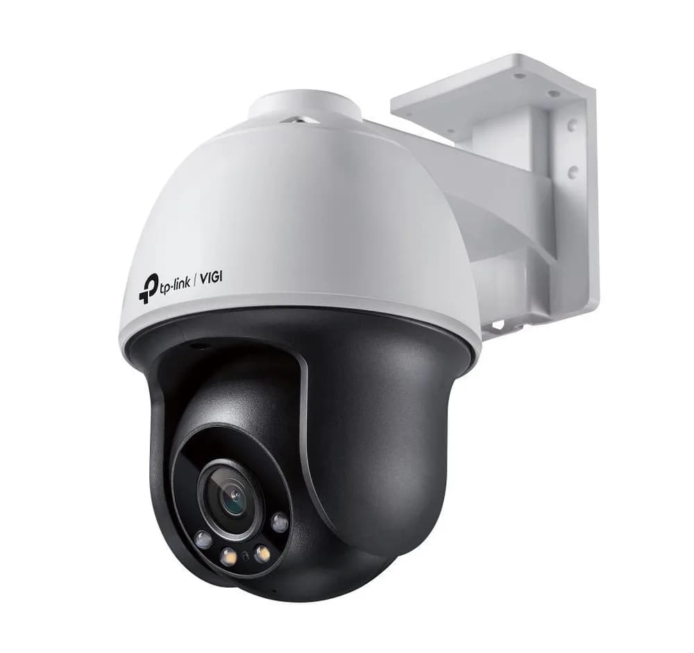 "TP-LINK VIGI 4MP Outdoor PAN/TILT Network Camera,VIGI C540(4mm), 1/3""Progressive Scan CMOS, obiectiv: 4mm, F1.6, unghi vizualizare Horizontal FOV: 79°, Vertical FOV: 43°, Diagonal FOV: 93°distanta IR: 30mm, interfata : 1 x RJ45 10/100M. "