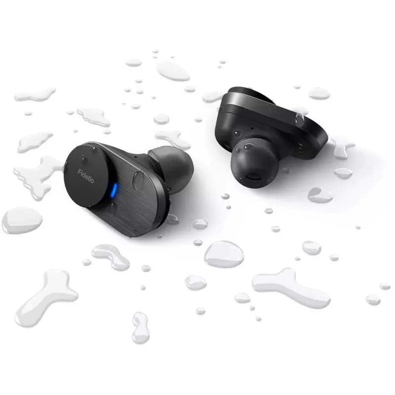 Casti audio true wireless Philips Fidelio T1BK/00, Negru, "T1BK/00" — miniatură