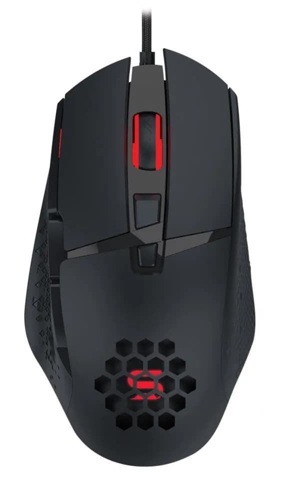 Kit Gaming Serioux Tobis 3 in 1, Tastatura de gaming, 104 taste, 7 taste Anti-ghosting, design slim, iluminare rainbow, structura metalica + taste negre, suport telefon, cablu USB 1.5M PVC, plug and play; Mouse gaming, senzor Sunplus 192, 1000-6400 DPI, switch HUANO, pana la 20 milioane de — miniatură