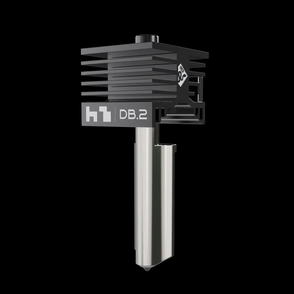 Accesoriu imprimantă 3D E3D x DiamondBack HotEnds pentru Bambu Lab H2S, H2C, H2D și P2S (BAMBU-DIAMOND-HP2-AS-0400-SPK)