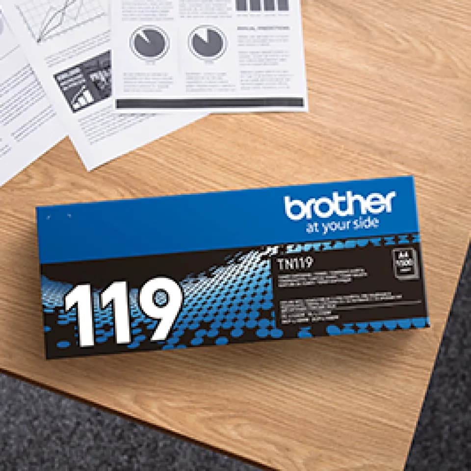 Toner Original Brother Black, TN119, pentru HL-L1230|L1630W1.5K, incl.TV 0.8 RON, "TN119" — miniatură