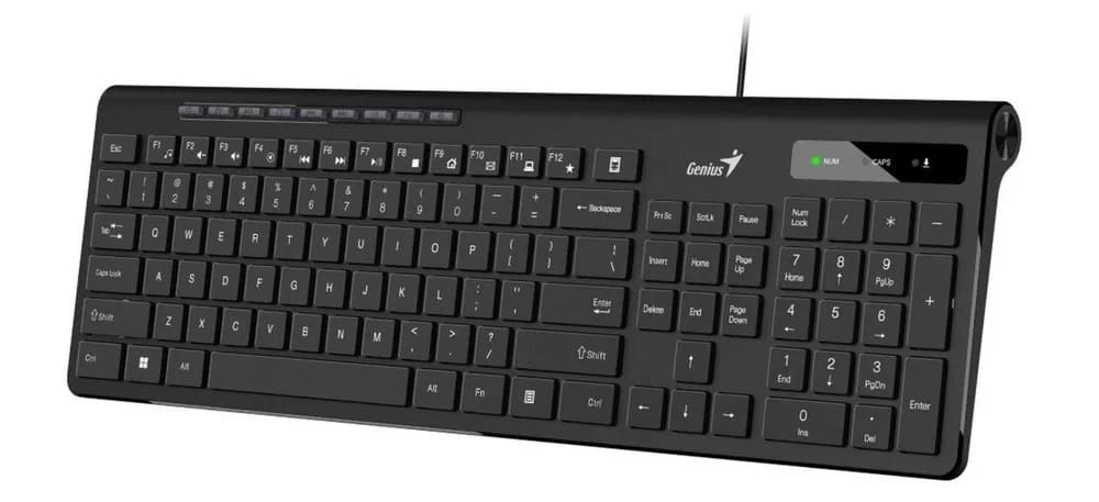 Tastatura Genius Slimstar 230, USB, Negru — miniatură