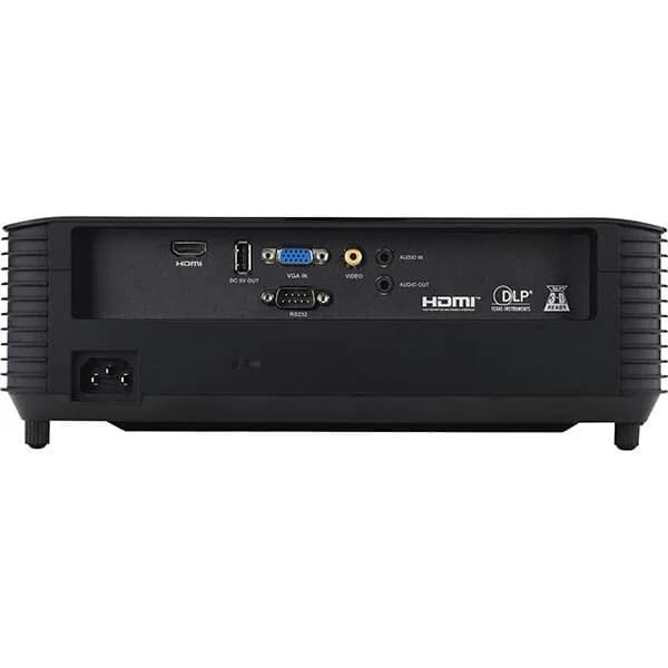 Proiector Acer X1128I, DLP, SVGA 800* 600, up to WUXGA 1920* 1200, 4800 lumeni, 4:3/ 16:9, 20.000:1, zoom digital 2x, zoom optic 1.1x, distanta maxima de proiectie 11.8 m, dimensiune maxima imagine 300", lampa 6.000 ore/ 15.000 ore extremeEco, HDMI, USB, Composite video, VGA, audio in/ out, DC Out — miniatură
