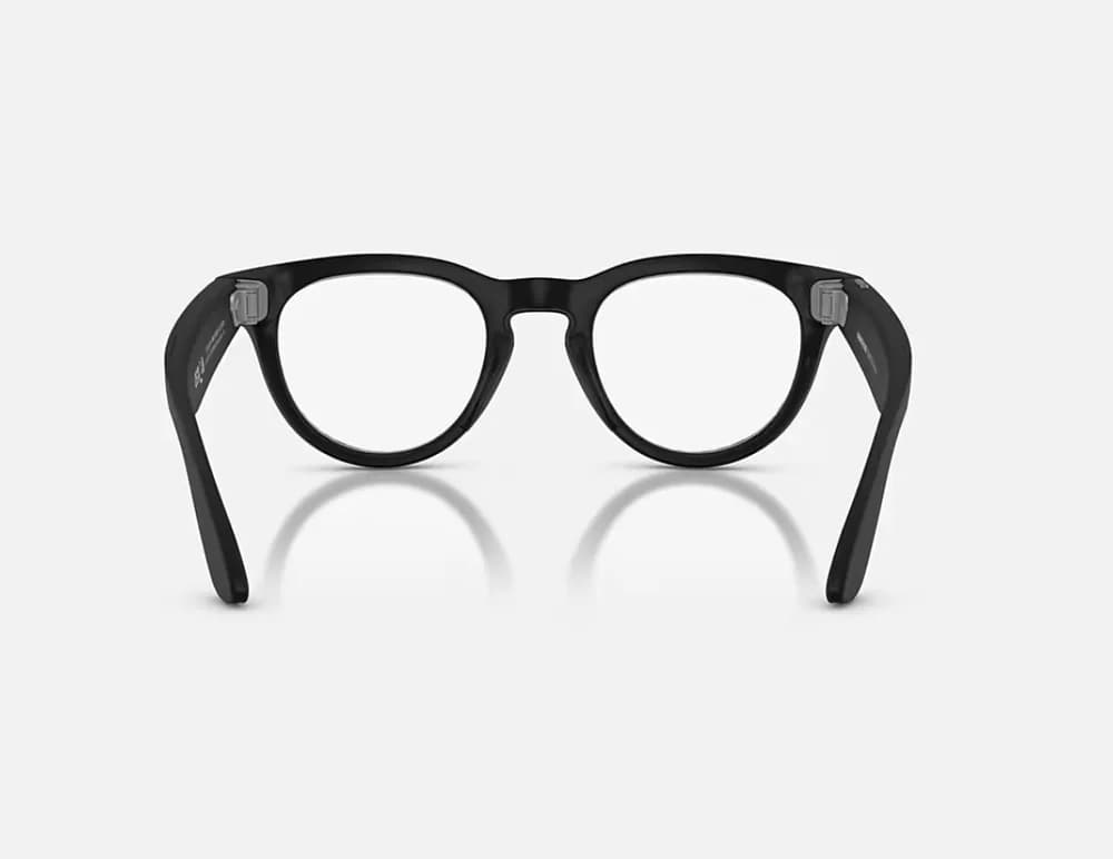 Ray-Ban Meta Headliner Gen 2 AI Glasses Matte Black/Clear RW4013 601SSB 50 — miniatură