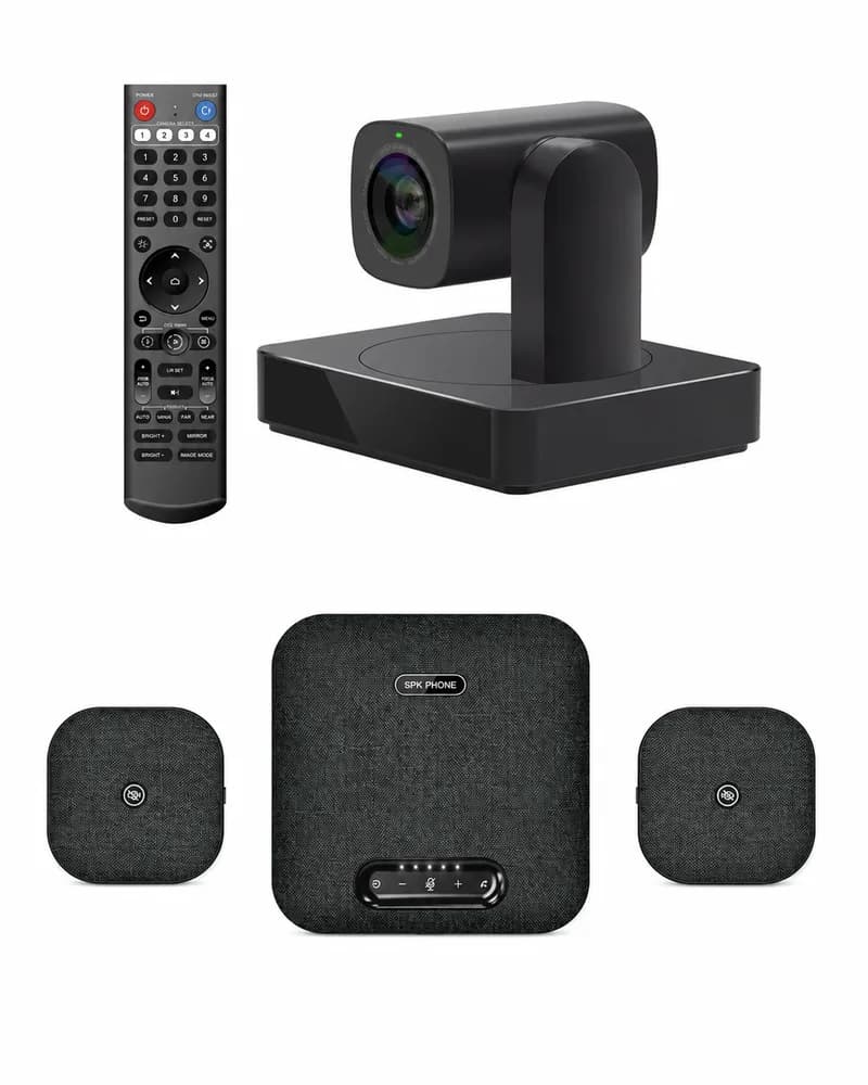 Pachet videoconferință 4K BYOM cu cameră PTZ, speakerphone wireless POD7 – Large Room