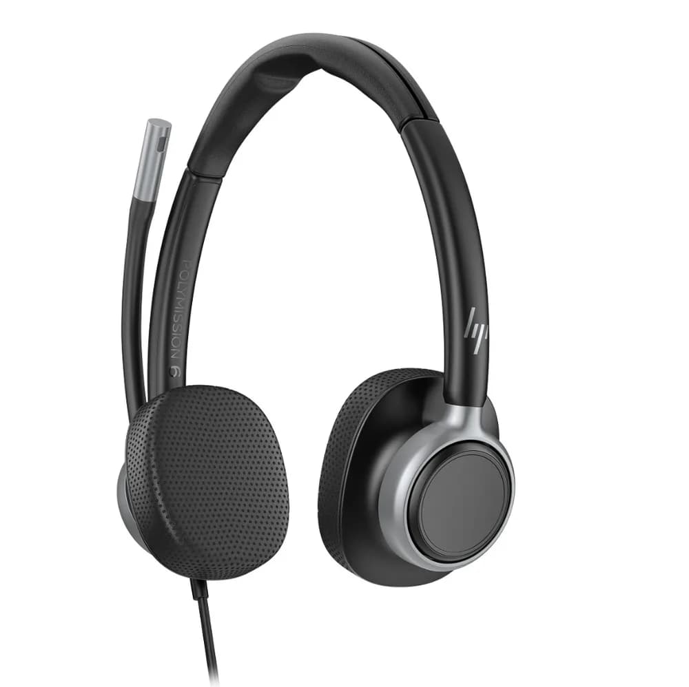 Casti Head-band HP Mission 625, Wired, noise-canceling, Negru — miniatură