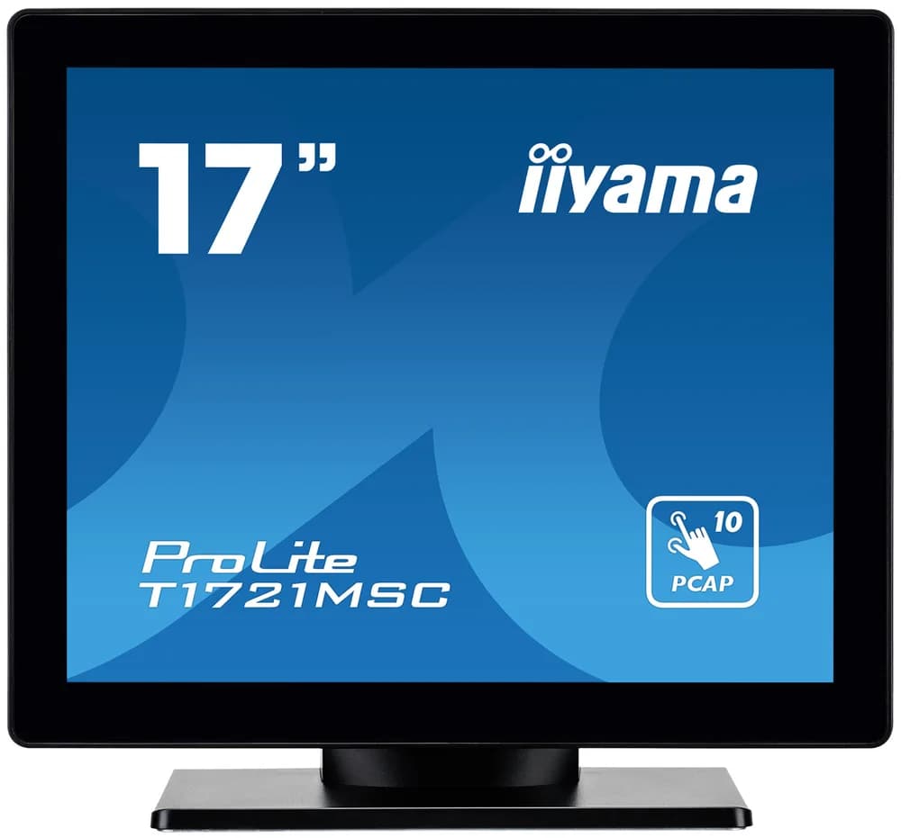 Monitor LED Touchscreen Iiyama ProLite T1721MSC-B2, 17inch, 1280x1024, 5ms, Black "T1721MSC-B2" — miniatură