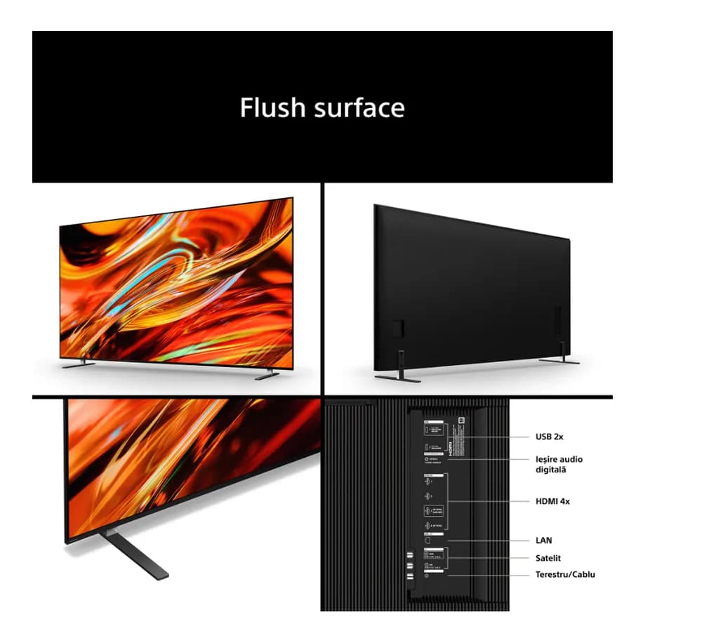 Televizor Sony BRAVIA XR 7 II True RGB LED 55XR75M2, 139 cm, Smart Google TV, 4K Ultra HD, 120Hz, Clasa E (Model 2026) — miniatură