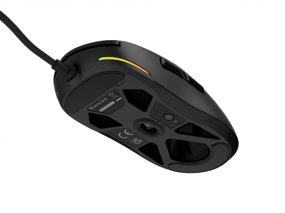 Mouse Gaming Genesis Krypton 660, 12000 DPI, negru — miniatură