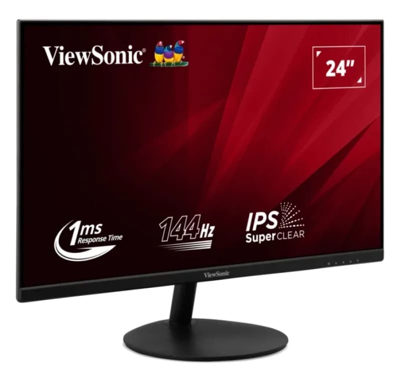 Monitor Gaming ViewSonic VA24E2-H, 23.8", 1920 x 1080 pixeli, Black