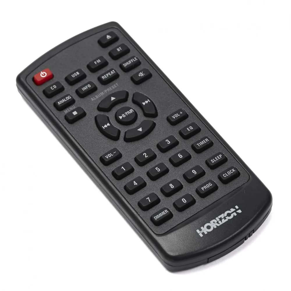 Microsistem HiFi Horizon Acustico HAV-M7700, 2.0, 50W, BT, negru — miniatură