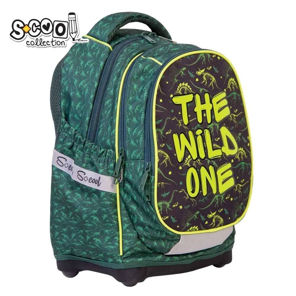 Ghiozdan anatomic, 42 cm, THE WILDE ONE - S-COOL — miniatură