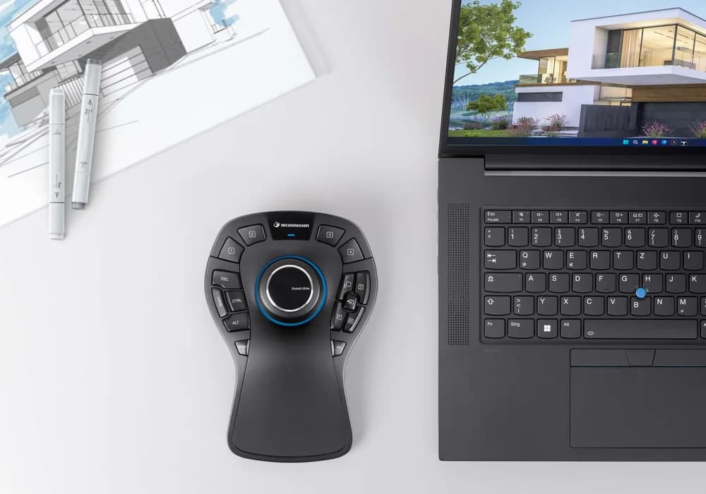 Accesoriu imprimantă 3D 3Dconnexion SpaceMouse Pro Wireless — miniatură