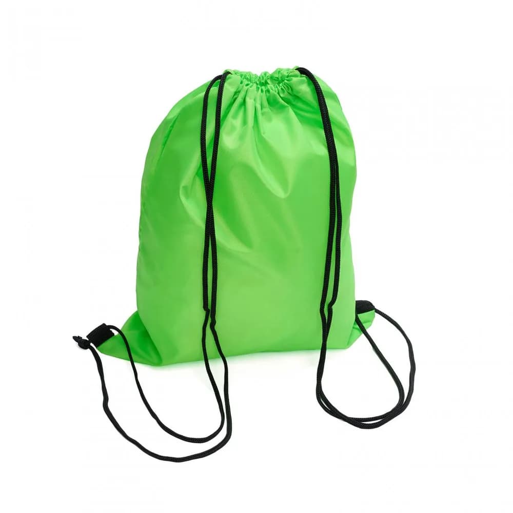 RUCSAC UNI CU SNUR 420D VERDE — miniatură