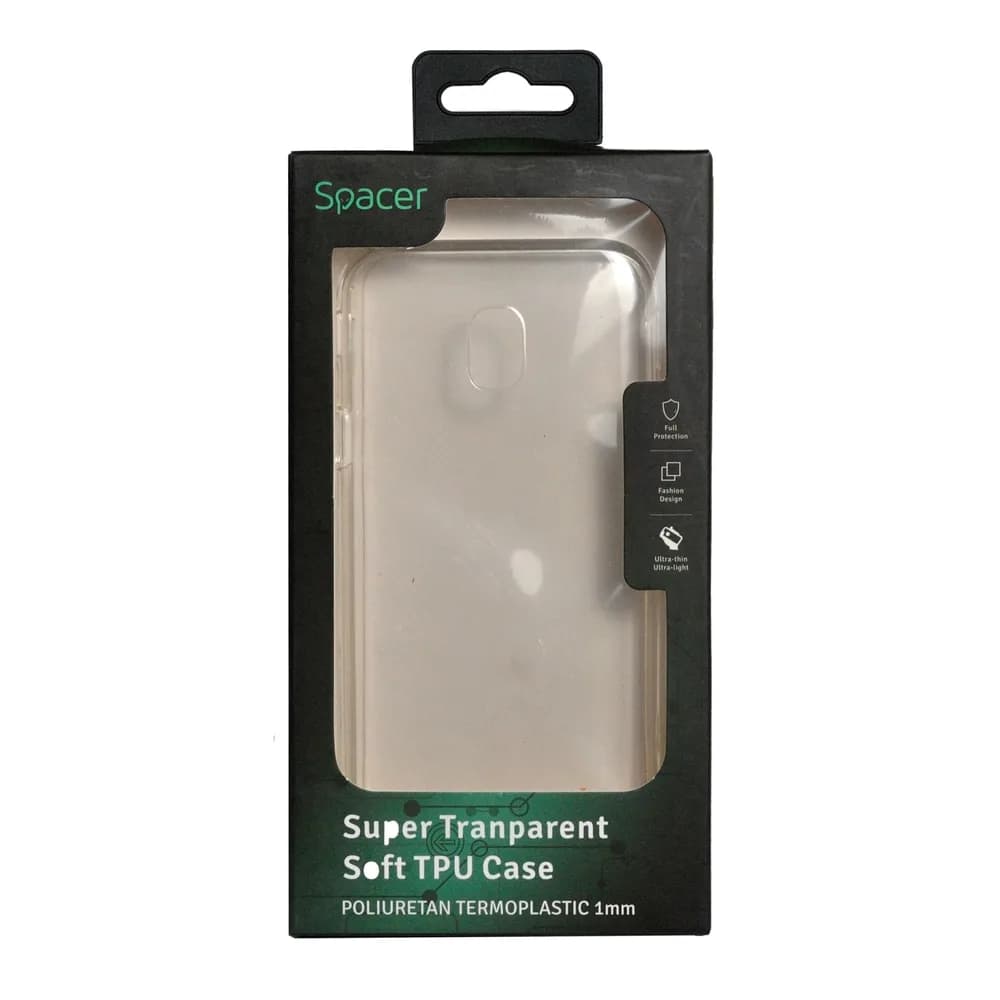 Husa Samsung J3 2017 Spacer, transparenta, grosime 1 mm, material flexibil TPU "SPT-STS-SA.J32017" — miniatură