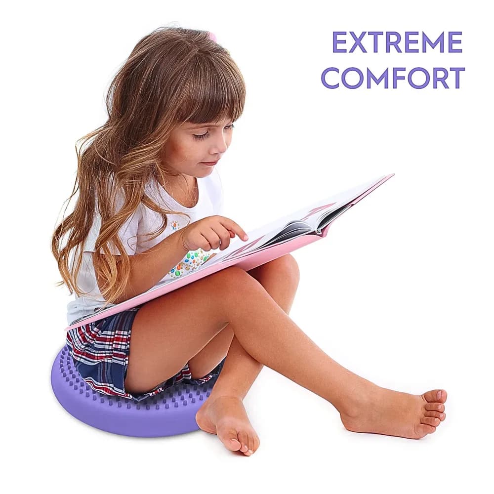 Pernă Senzorială Wiggle Seat Mică Mov 27 cm — miniatură