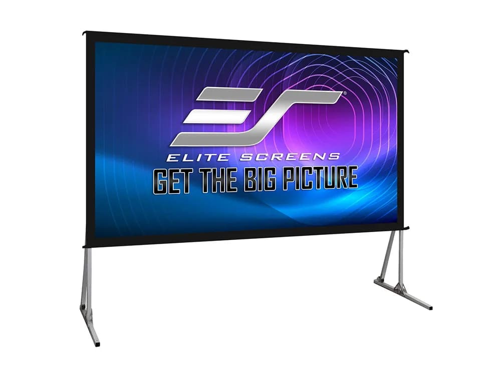 Ecran proiectie portabil, 299 x 168 cm, FRONT EliteScreens Yard Master 2 OMS135H2, Format 16:9
