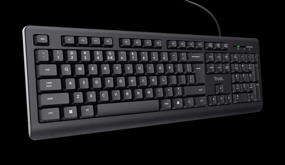 Tastatura Trust 24639, USB, Negru
