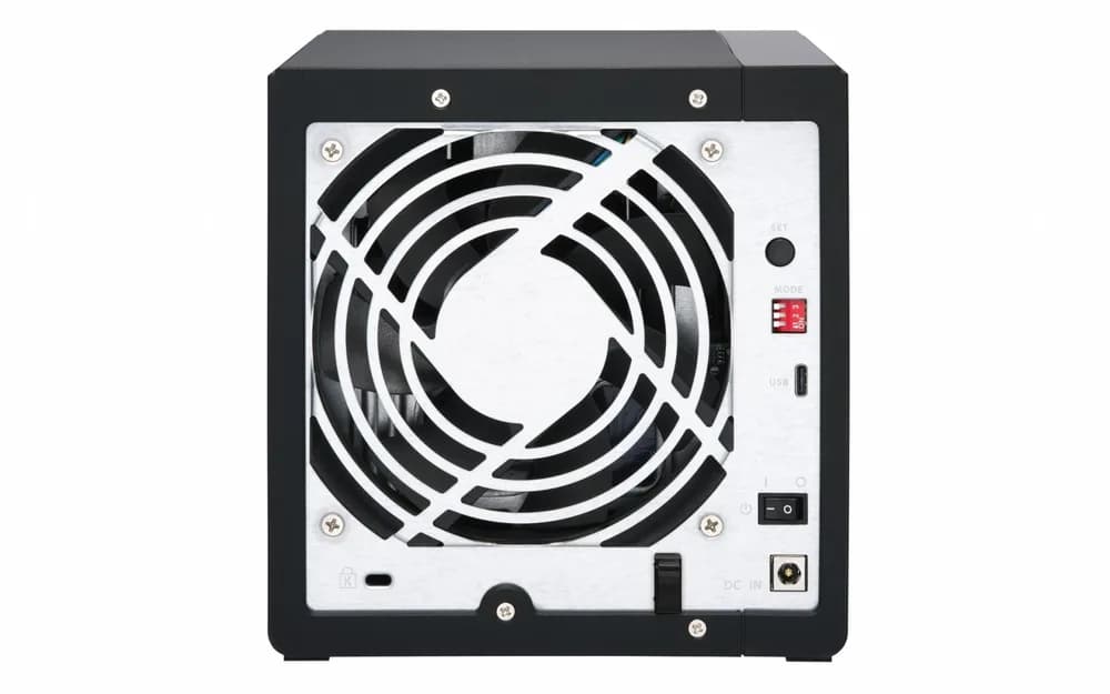 Extensie USB QNAP TR-004 4-Bay, 2.5/3.5 SATA 3Gbps HDD (compatibile cu SATA 6Gbs/, 3Gb/s, neincluse), 1xUSB3.0 (type-c), tower, PSU adaptor 65W — miniatură