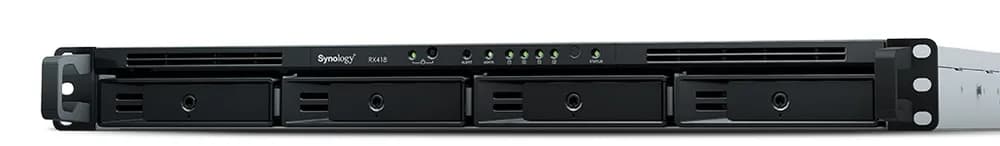 Expansion Unit RackStation RX418 without Rack Kit (options: RKM114 or RKS1317), "RX418"