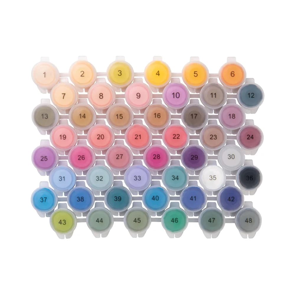 Kit LOKLiK Acrylic Paint – 48 Colors — miniatură