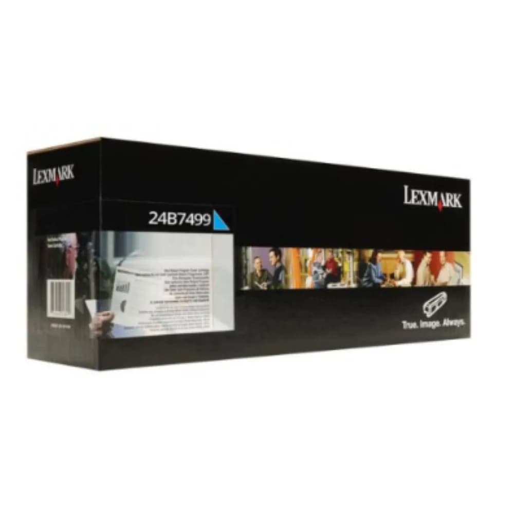 Toner LEXMARK 24B7499, Cyan