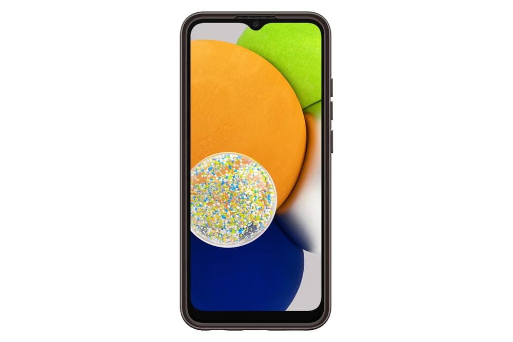 HUSA Smartphone Samsung, pt Galaxy A03, tip back cover (protectie spate), TPU, ultrasubtire, negru, "EF-QA036TBEGEU" — miniatură