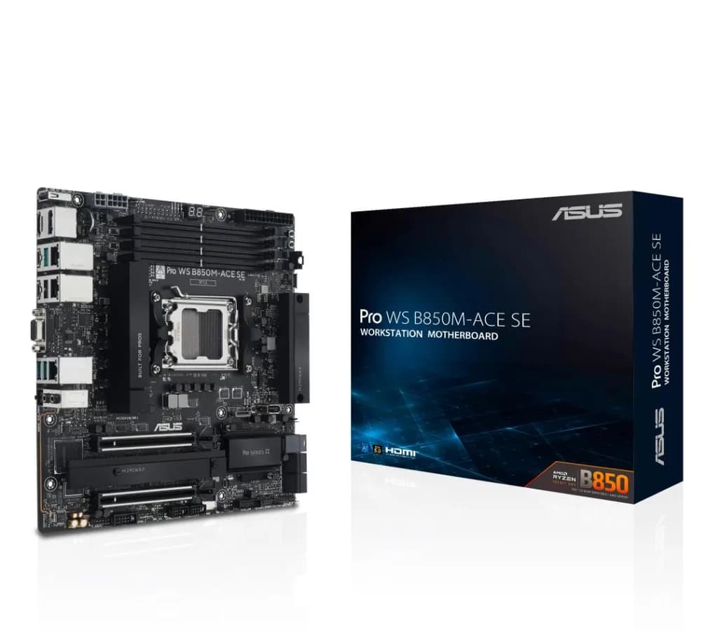SERVER MB B850 SAM5 MATX/PRO WS B850M-ACE SE ASUS "PRO WS B850M-ACE SE"