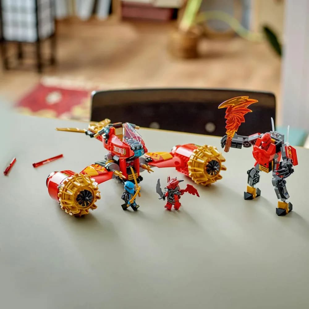 VEHICULUL ROBOT ZBURATOR AL LUI KAI, LEGO71830 — miniatură