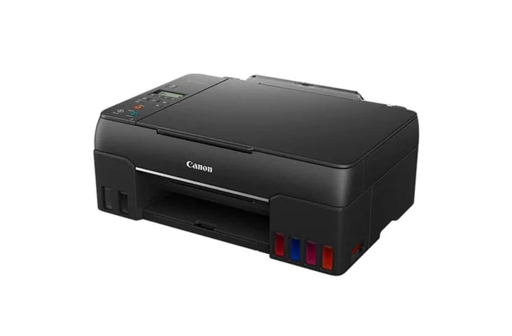 Multifunctional inkjet color CISS Canon Pixma G640, dimensiune A4,viteza 3.9 ppm alb-negru, rezolutie 4800x1200dpi, alimentare hartie 100coli, Scanner CIS, rezolutie scanare:600 x 1200, 99 copii max, zoom:25%-400%, format hartie: A4, A5,B5, interfata: USB, WIFI, consumabile:GI-43BK, C, M, Y, R — miniatură